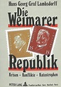 Die Weimarer Republik Buch versandkostenfrei bei Weltbild.de bestellen