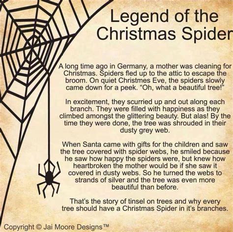 Pin By Dianne Tudor On Holiday Christmas Spider Christmas Poems A