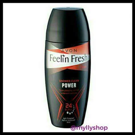 Avon Feelin Fresh Mens Power Roll On Deodorant 40ml Shopee Philippines