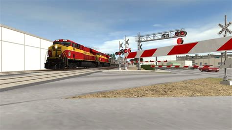 Railroad Crossings And Quiet Zones In Trainz Simulator 12 Youtube