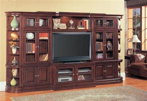 Large Entertainment Center Wall Unit W Bookcase Wall Fits