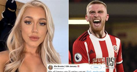Porn Star Elle Brooke Promises Sheffield United Star Oli Mcburnie Will ‘enjoy Weekend After