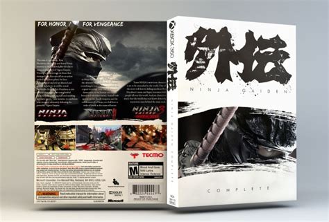 Ninja Gaiden Complete Xbox 360 Box Art Cover By Semi Twisted
