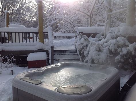 Snowy Hot Tub Maintenance Tips