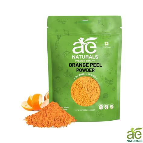 Ae Naturals Orange Peel Powder Rich In Vitamin C Ae Naturals