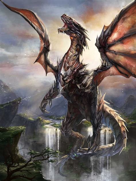 Fantasy Literature And Art Mythical Dragons Dragon Pictures Dragon