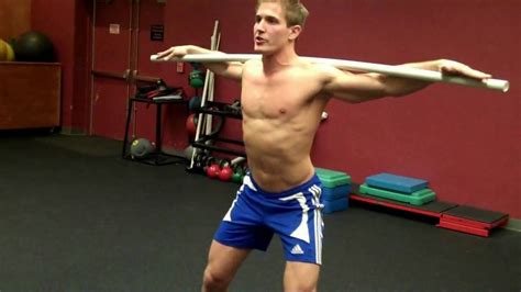 how to standing oblique twists with bar youtube