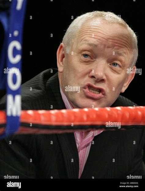 Promoter Frank Maloney Watches His Boxers At Newham Leisure Centre