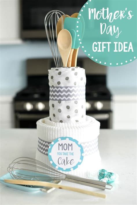 Cheap Mothers Day Ts Kitchen Towel Cake Homemade Presents And