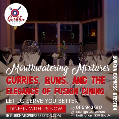 Indulge in the exquisite world of flavors at Gurkha Express Beeston! 🍛🍔