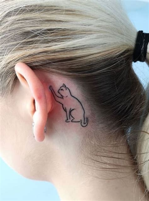30+ Unique Behind The Ear Tattoo Ideas For Women – Ideasdonuts