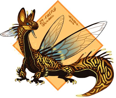 Ddac 16 29 Firefly By Ariiknave On Deviantart Fantasy Creatures Art
