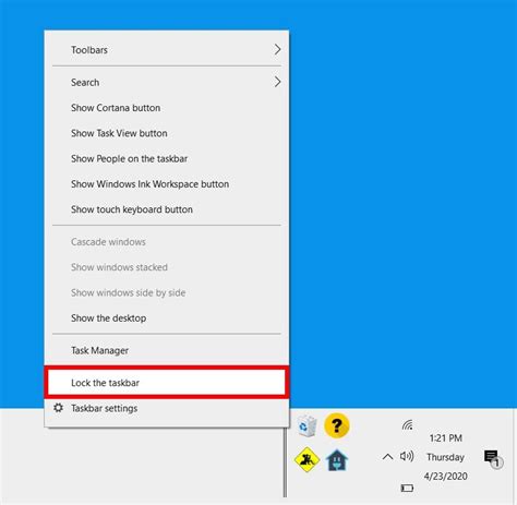 How To Customize Taskbar Size In Windows 10 Images And Photos Finder