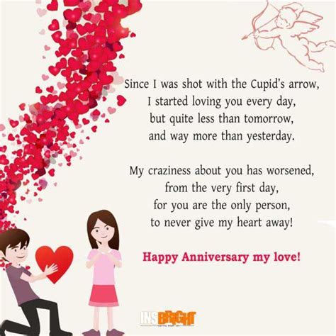 Anniversary Poems For Girlfriend Anniversary Poems For Him