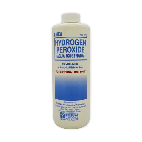 Rhea Hydrogen Peroxide 20 Volumes Shopee Philippines