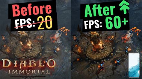Diablo Immortal Mobile How To Boost Fps Youtube