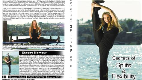 Stacey Nemour Martial Artistflexibility Expert — Dance Splits The Tilt Rhythmic Gymnastics