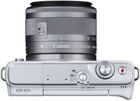 Mirrorless Camera Canon Eos M10 15 45mm Kit Λευκό Multiramagr