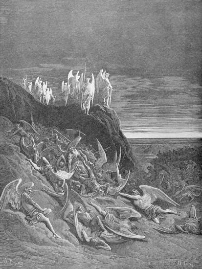 The War In Heaven From Book Vi Of Paradise Lost By John Milton