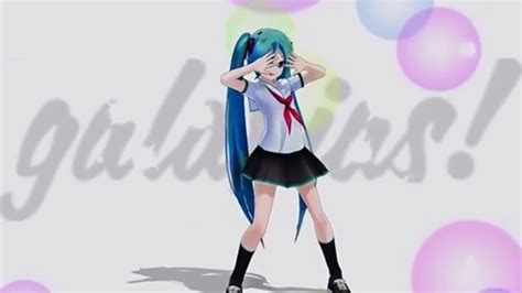 Танец вокалоида Мику Хатсуне Hatsune Miku Anime Youtube