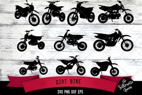 Dirt Bike Svg File Motocross Svg Cut File