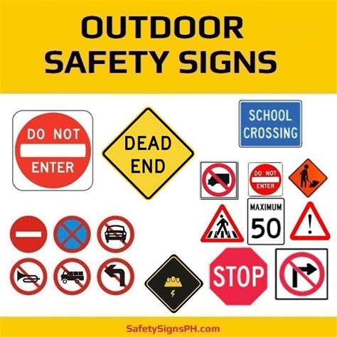 Outdoor Safety Signages Philippines