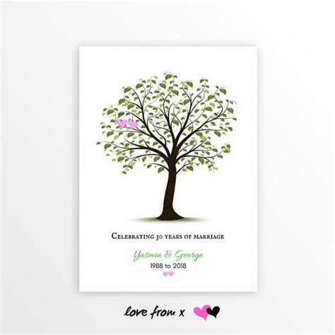 Maybe you would like to learn more about one of these? Wedding Tree 30th Anniversary Gift, Poetry Gift For Couple ...