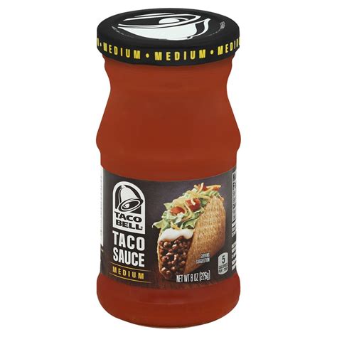 Taco Sauce Medium Taco Bell 8 Oz Delivery Cornershop By Uber