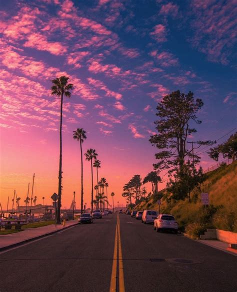 Sunset Aesthetic Background Road 65 Sunset City Ideas In 2021 Pretty