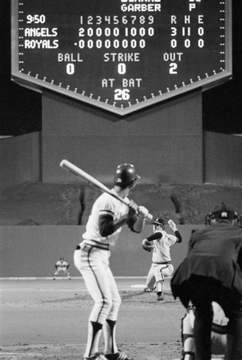 May 15 1973 Nolan Ryans First No Hitter Against The Royals At Royals Stadium In Kansas City