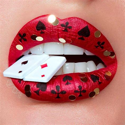 striking lip artworks by vlada haggerty inspiration grid design inspiration Макияж губ