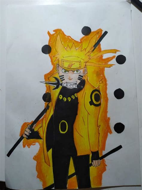 Naruto 6 Paths Sage Mode Drawing Anime Art Amino