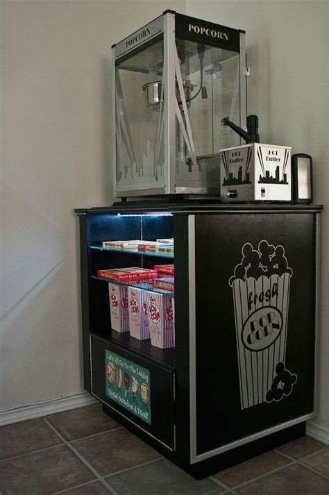 Post With 2113690 Views Diy Concessionpopcorn Machine Stand Home