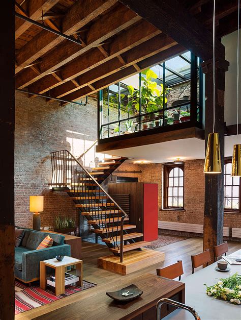 Industrial Loft In Tribeca With Retractable Glass Roof