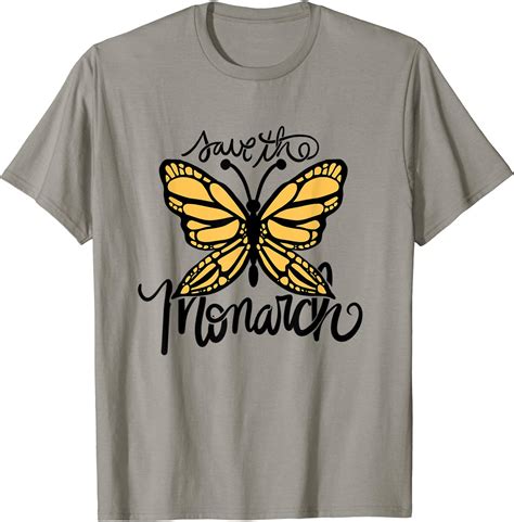 save the monarch butterfly art t shirt uk fashion