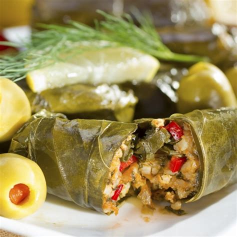 Does olive garden drug test? Dolmades Stuffed Grape Leaves Recipe