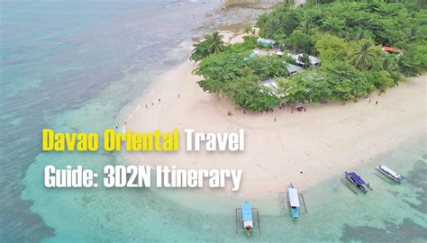 Davao Oriental Travel Guide 3d2n Itinerary Top Tourist Pots Escape