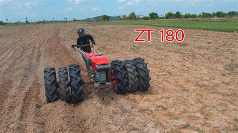 Omgamazing Tractor Kubota Zt 155 To Plow The Sand Fieldsคูโบต้า