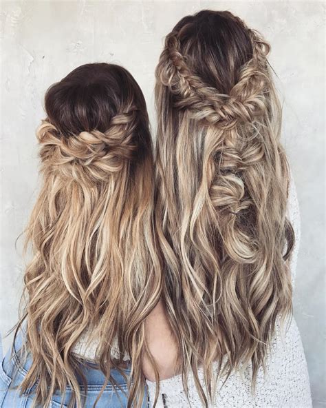 10 Messy Braided Long Hairstyle Ideas For Weddings And Vacations Popular Haircuts