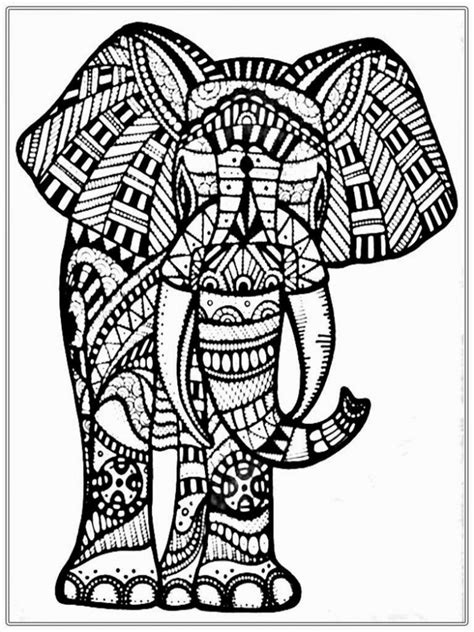 It's free to download and print. Get This Abstract Elephant Coloring Pages 8963421