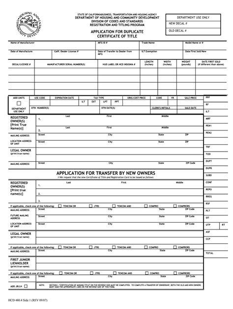 Hcd Application Fill Out And Sign Online Dochub