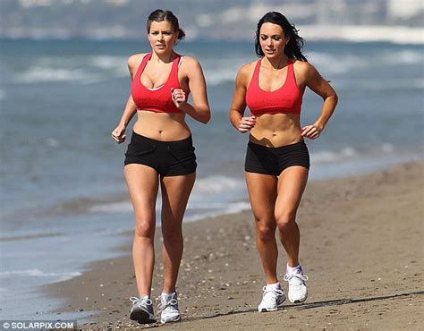 Imogen Thomas Is Put Through Her Paces At Post Holiday Bootcamp Daily
