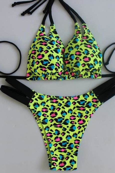 women ssexy strappy bikini set on luulla
