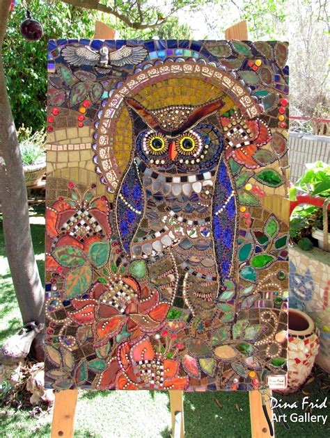 Mosaic For Sale Мозаичное панно Филин