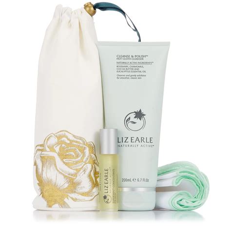 Liz Earle Cleanse And Polish 200ml And Superskin Concentrate 10ml Qvc Uk