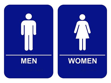 Women Bathroom Signs Design For Home