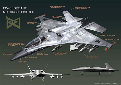 Feng Zhu Design Student Work Aircraft Air Fighter Military