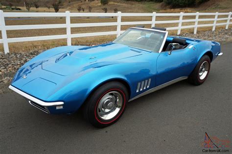 1968 Corvette 427435 4 Speed Roadster Factory Lemans Blue With Built L88