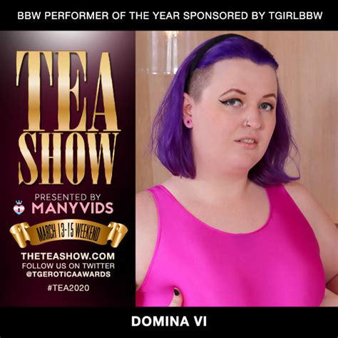 Bbw Performer Of The Year The Trans Erotica Awards