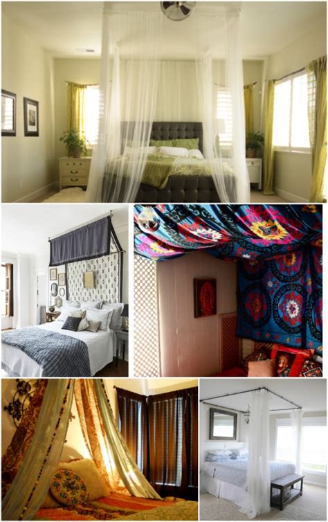 How to build a canopy bed. Sleep in Absolute Luxury with these 23 Gorgeous DIY Bed Canopy Projects - DIY & Crafts
